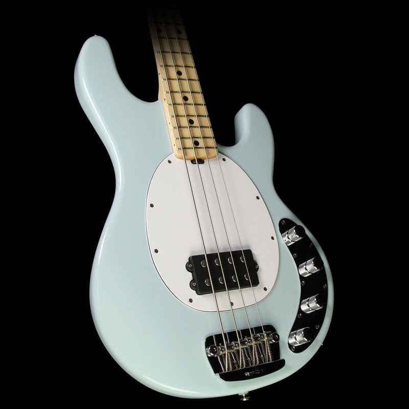 Used Ernie Ball Music Man StingRay Electric Bass Guitar Powder Blue — 1