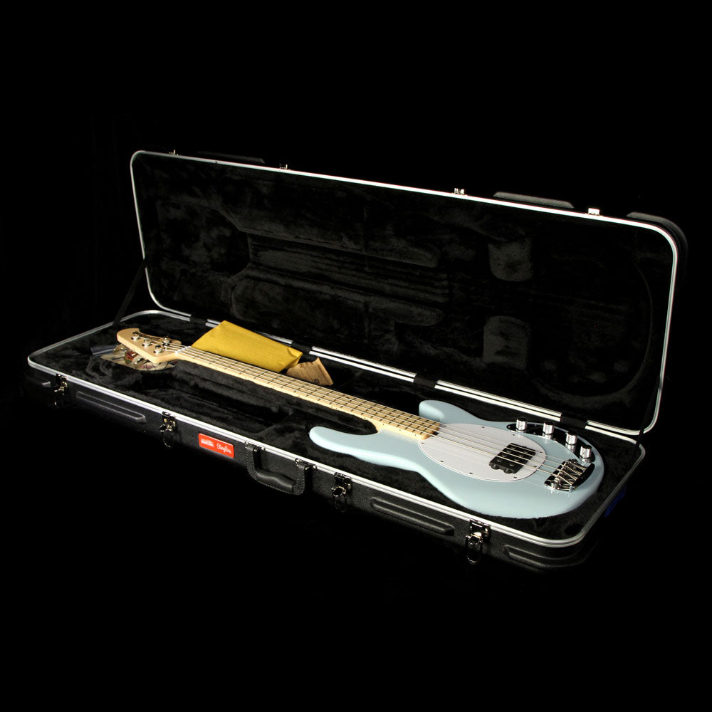 Used Ernie Ball Music Man StingRay Electric Bass Guitar Powder Blue — 5