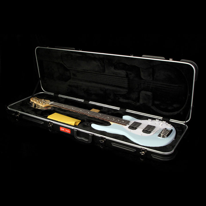 Ernie Ball Music Man Stingray 5-String Electric Bass Guitar Powder Blue