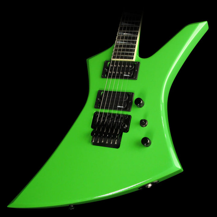 Used 2014 Jackson Custom Select KE2 Kelly Electric Guitar Kawasabi Green