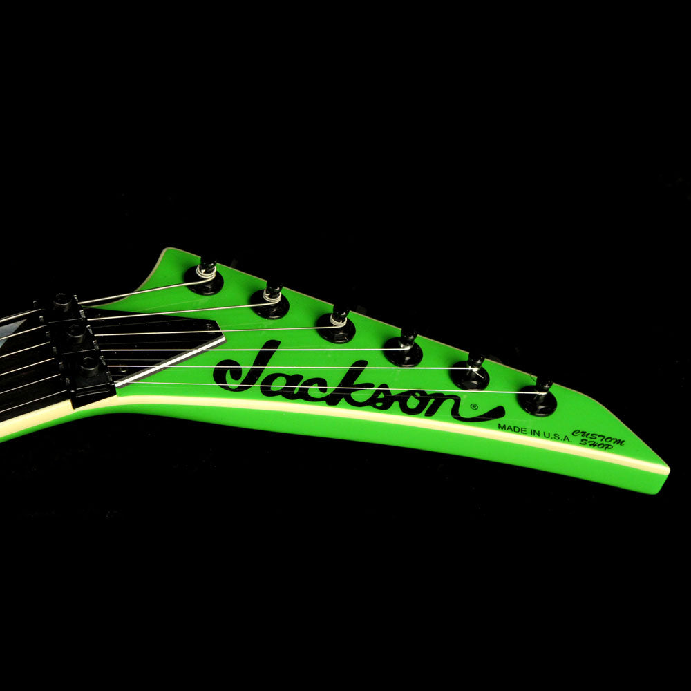 Used 2014 Jackson Custom Select KE2 Kelly Electric Guitar Kawasabi Green — 4