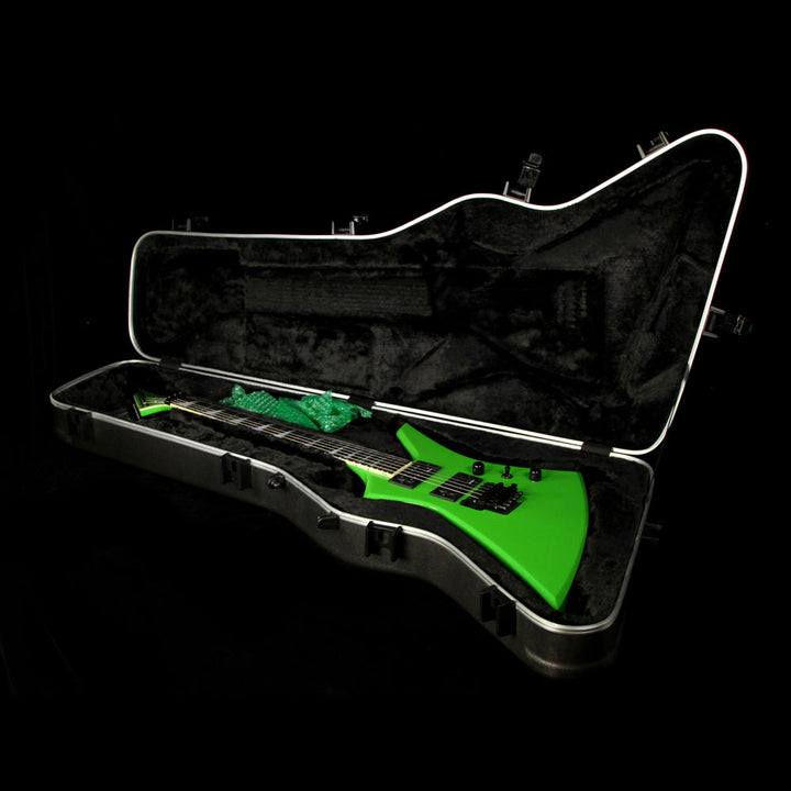 Used 2014 Jackson Custom Select KE2 Kelly Electric Guitar Kawasabi Green