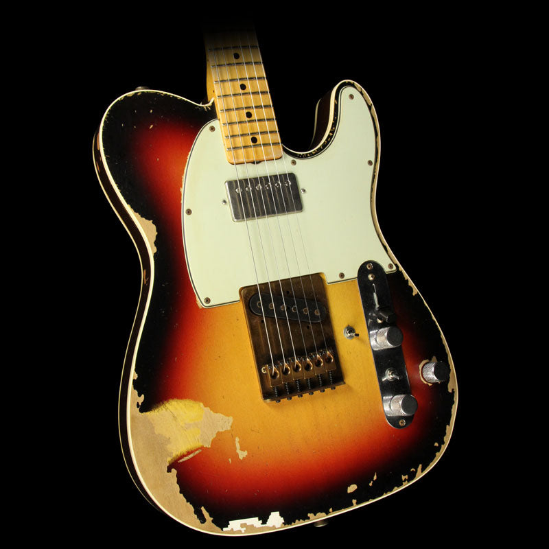 Used 2007 Fender Custom Shop Andy Summers Tribute Telecaster Electric Guitar 3-Tone Sunburst — 1
