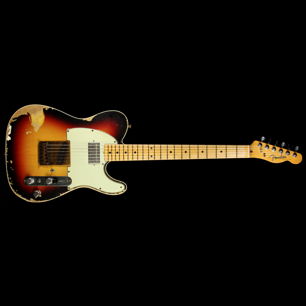 Used 2007 Fender Custom Shop Andy Summers Tribute Telecaster Electric Guitar 3-Tone Sunburst — 2