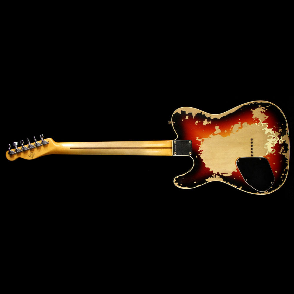 Used 2007 Fender Custom Shop Andy Summers Tribute Telecaster Electric Guitar 3-Tone Sunburst — 3