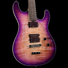Ernie Ball Music Man Steve Morse Y2D Signature Flame Top Purple Sunset
