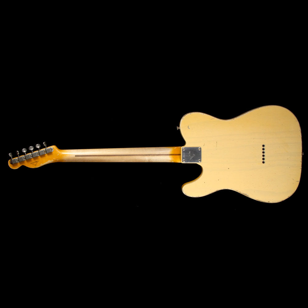 Fender Custom Shop Masterbuilt Paul Waller Bob Bain Son of a Gunn Telecaster Relic Electric Guitar Nocaster Blonde — 3