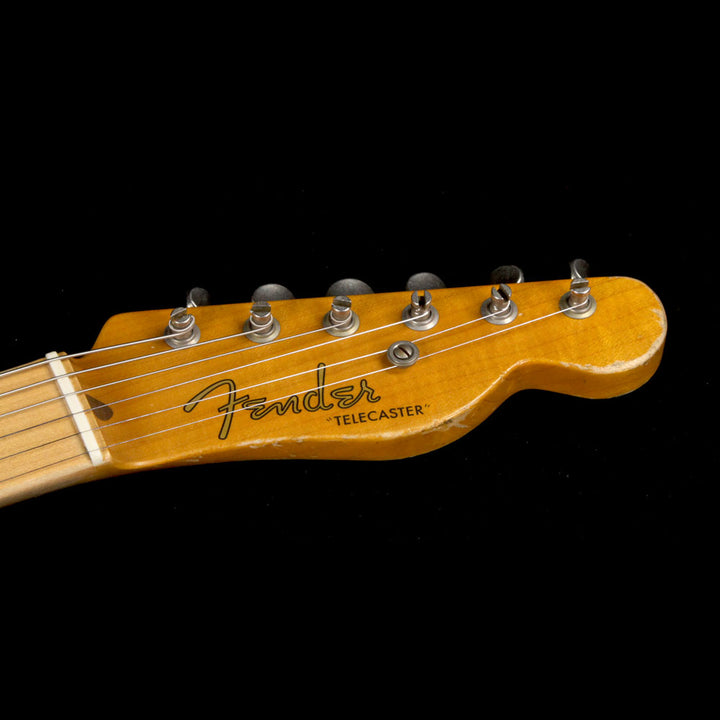 Fender Custom Shop Masterbuilt Paul Waller Bob Bain Son of a Gunn Telecaster Relic Electric Guitar Nocaster Blonde