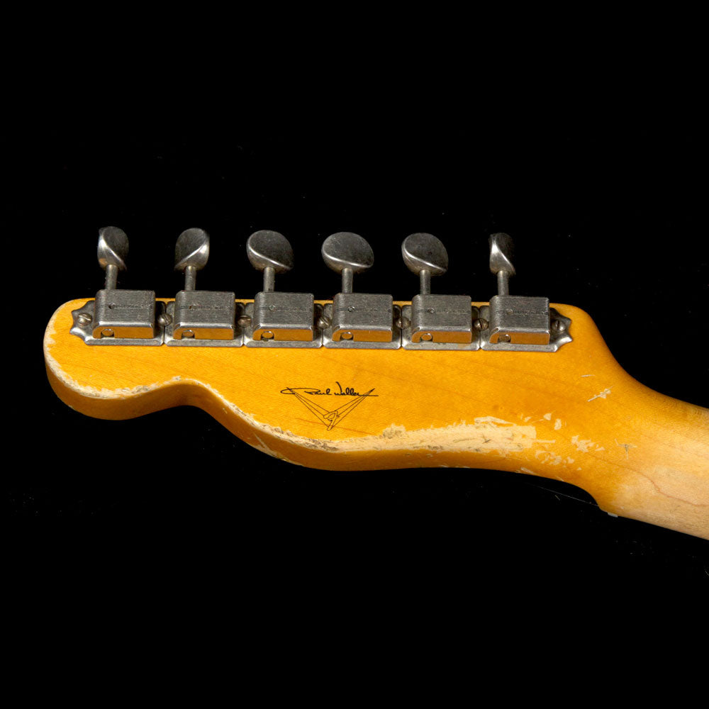 Fender Custom Shop Masterbuilt Paul Waller Bob Bain Son of a Gunn Telecaster Relic Electric Guitar Nocaster Blonde — 5