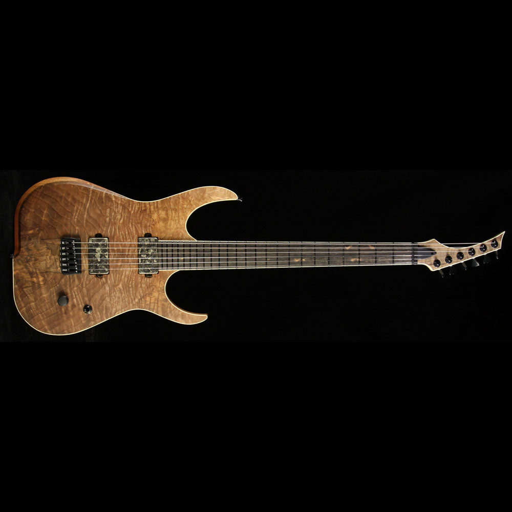 Skervesen Raptor 6 Electric Guitar Natural Satin Walnut Top — 2
