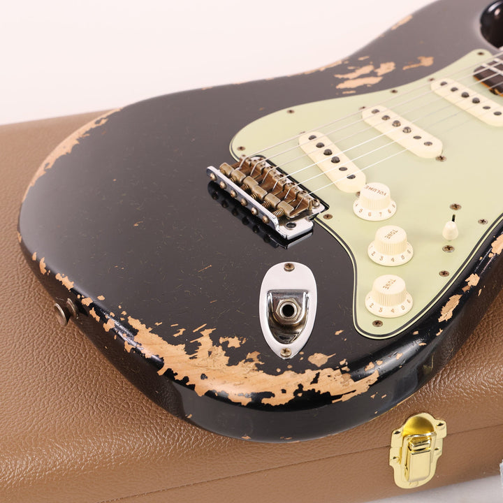 Fender Custom Shop NoNeck '60 Stratocaster Heavy Relic Black Music Zoo Exclusive