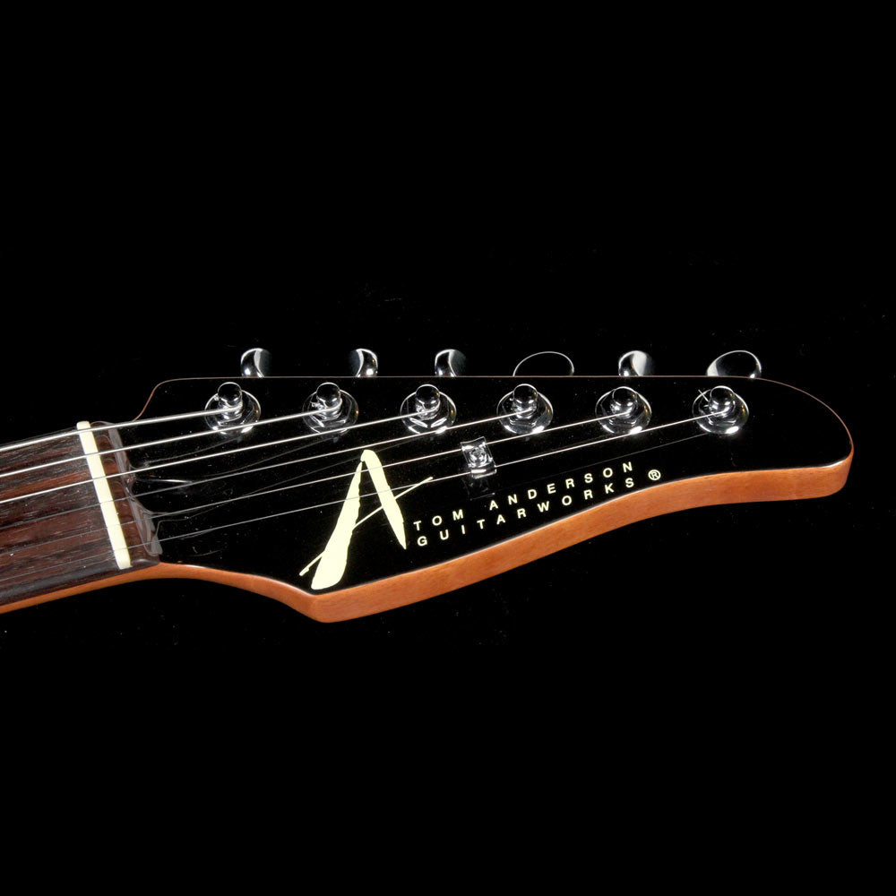 Tom Anderson Raven Superbird Electric Guitar TV White — 4