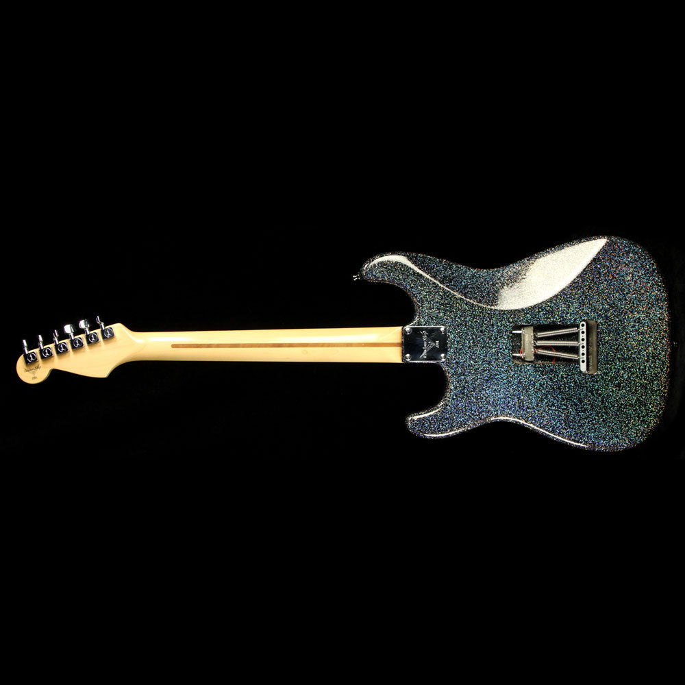 Used 1993 Fender Custom Shop Art Esparza Stratocaster Electric Guitar Black Holoflake — 3