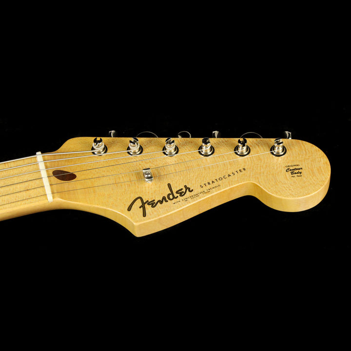 Used 2015 Fender Custom Shop Masterbuilt Jason Smith Stratocaster Guitar Satin Trans Turquoise