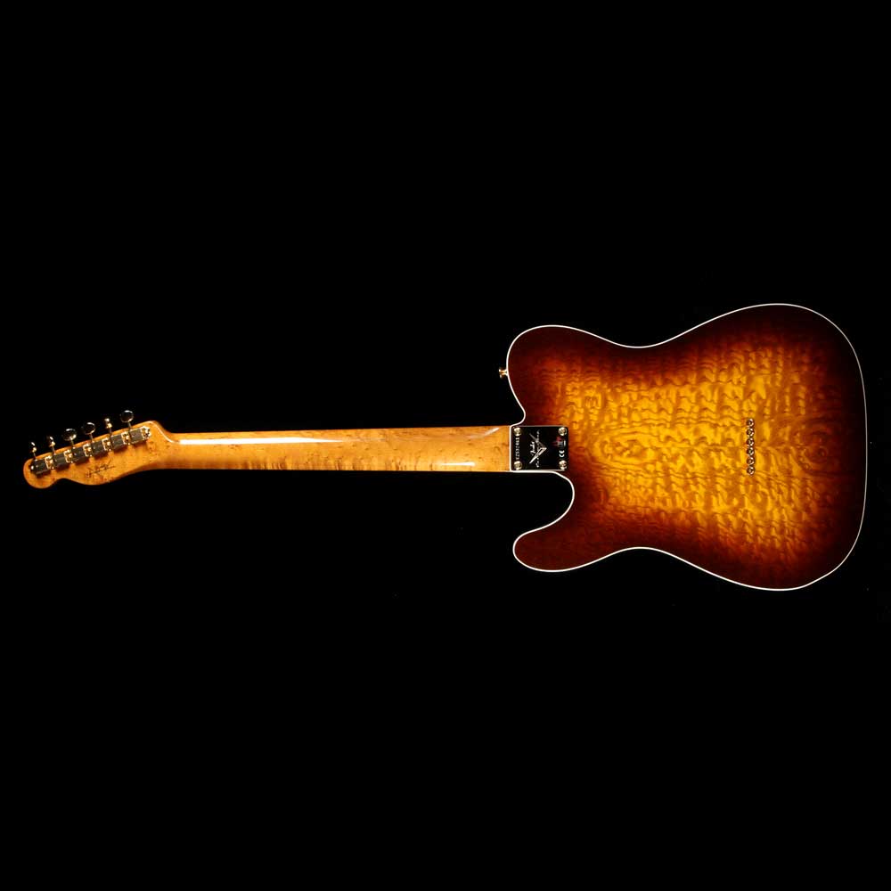 Fender Custom Shop Artisan Tamo Ash Telecaster Sunburst — 3