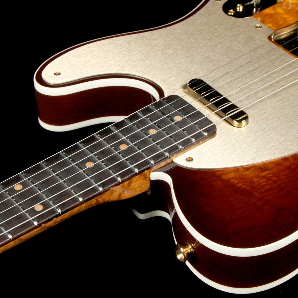 Fender Custom Shop Artisan Tamo Ash Telecaster Sunburst — 6