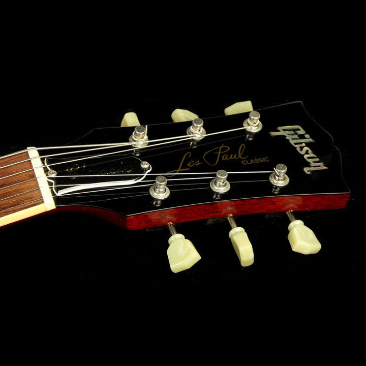Used 2008 Gibson Les Paul Classic Electric Guitar Wine Red