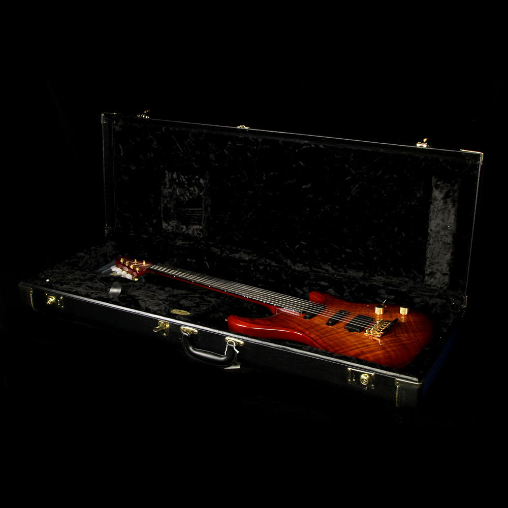 Used Ernie Ball Music Man Luke Ball Family Reserve Electric Guitar Koa Island Burst — 8