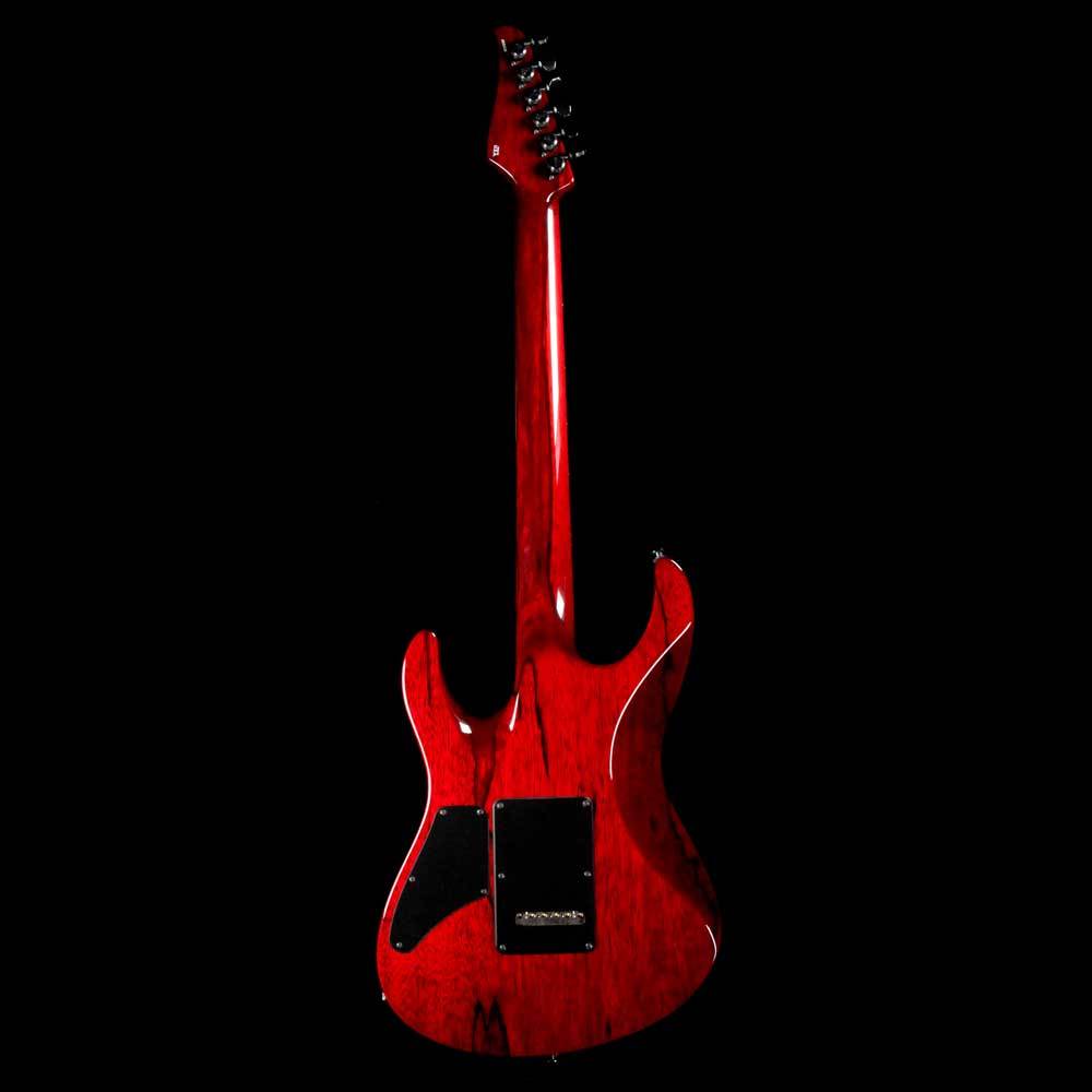 Suhr Modern Set Neck Black Limba Trans Red — 3