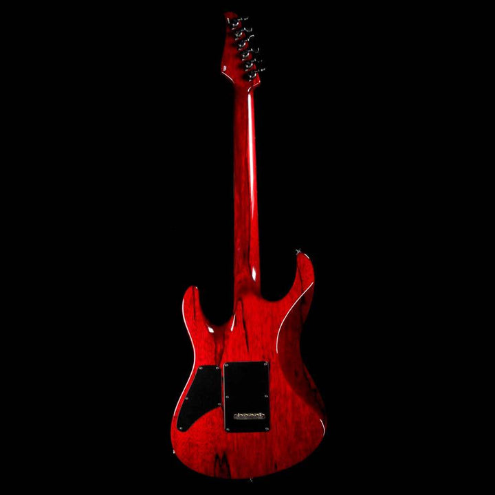 Suhr Modern Set Neck Black Limba Trans Red