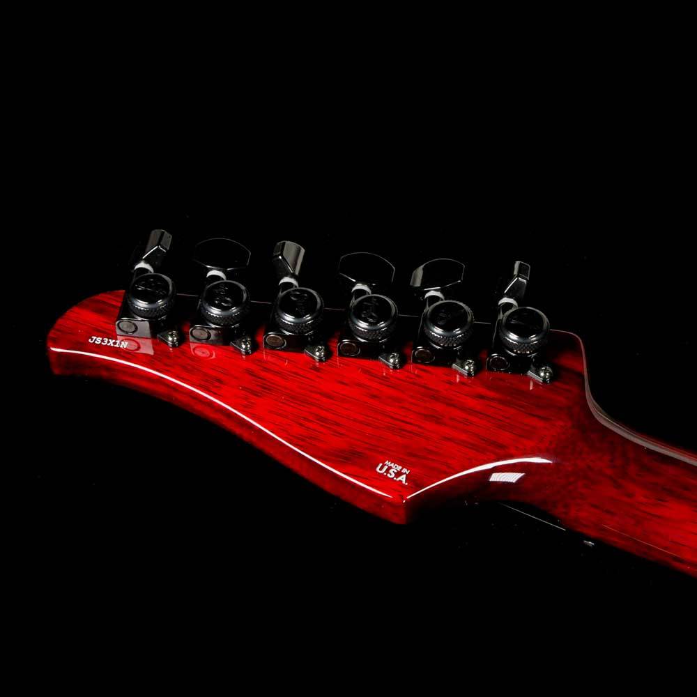 Suhr Modern Set Neck Black Limba Trans Red — 5