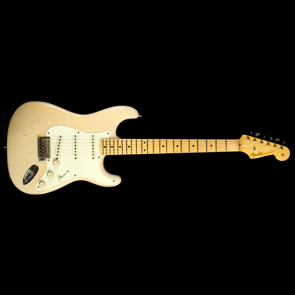 Used 2012 Fender Custom Shop Masterbuilt John Cruz Wild Wood 10 1957 Stratocaster Relic Electric Guitar Trans Blonde — 2