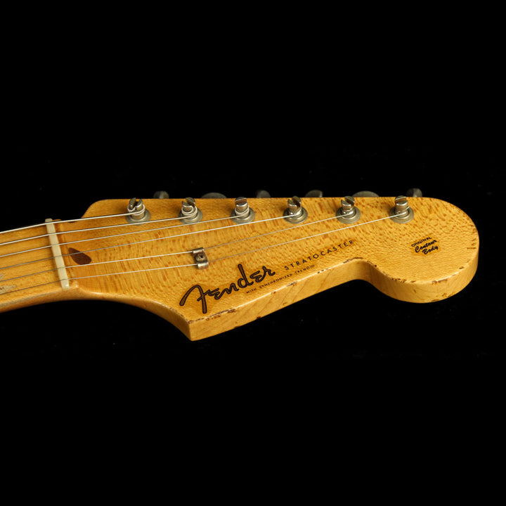 Used 2012 Fender Custom Shop Masterbuilt John Cruz Wild Wood 10 1957 Stratocaster Relic Electric Guitar Trans Blonde