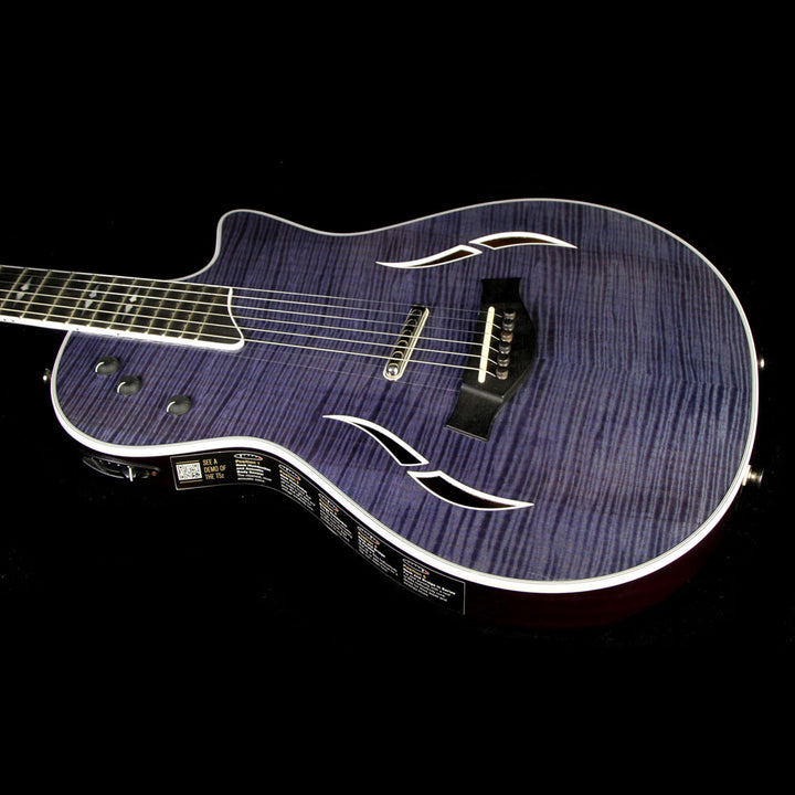 Used 2015 Taylor T5z Pro Special Edition Electric Guitar Pacific Blue