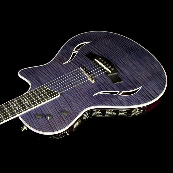 Used 2015 Taylor T5z Pro Special Edition Electric Guitar Pacific Blue