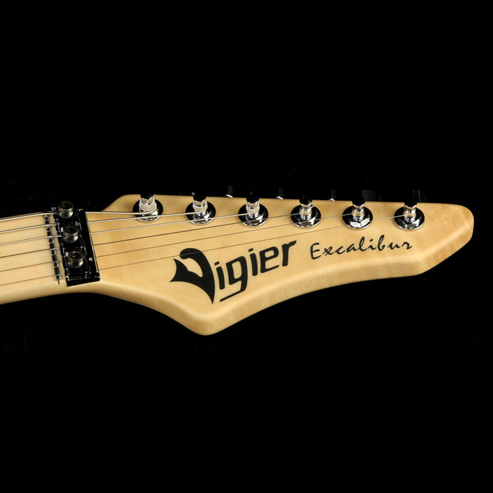 Vigier Excalibur Original HSS Electric Guitar Rock Art Blue/White/Orange Swirl