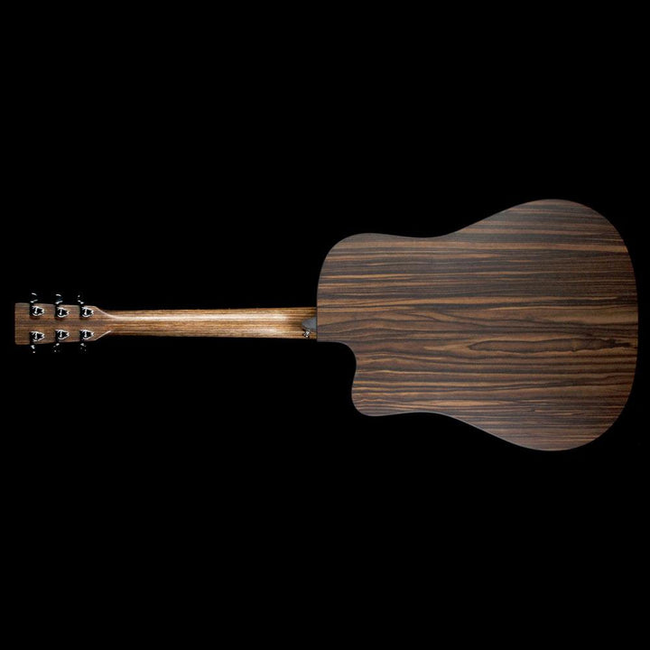 Martin X Series DX1AE Macassar Dreadnought Acoustic Guitar Natural