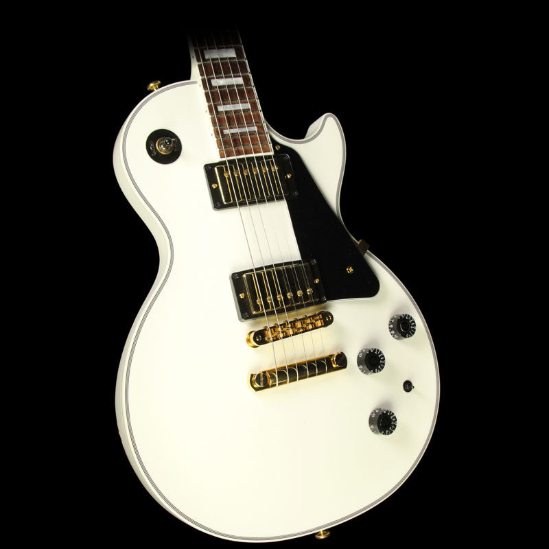 Used 2014 Gibson Les Paul Custom Lite Electric Guitar Alpine White — 1