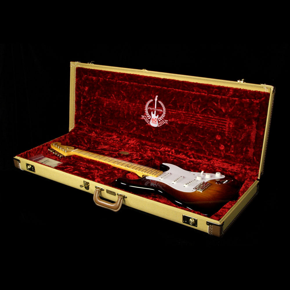 Used 2014 Fender Custom Shop 60th Anniversary 1954 Stratocaster NOS Electric Guitar 2-Tone Sunburst — 5