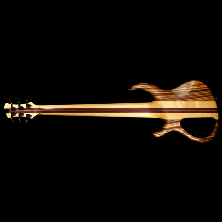 Used Tobias Killer B 6-String Electric Bass Guitar Natural Zebrawood