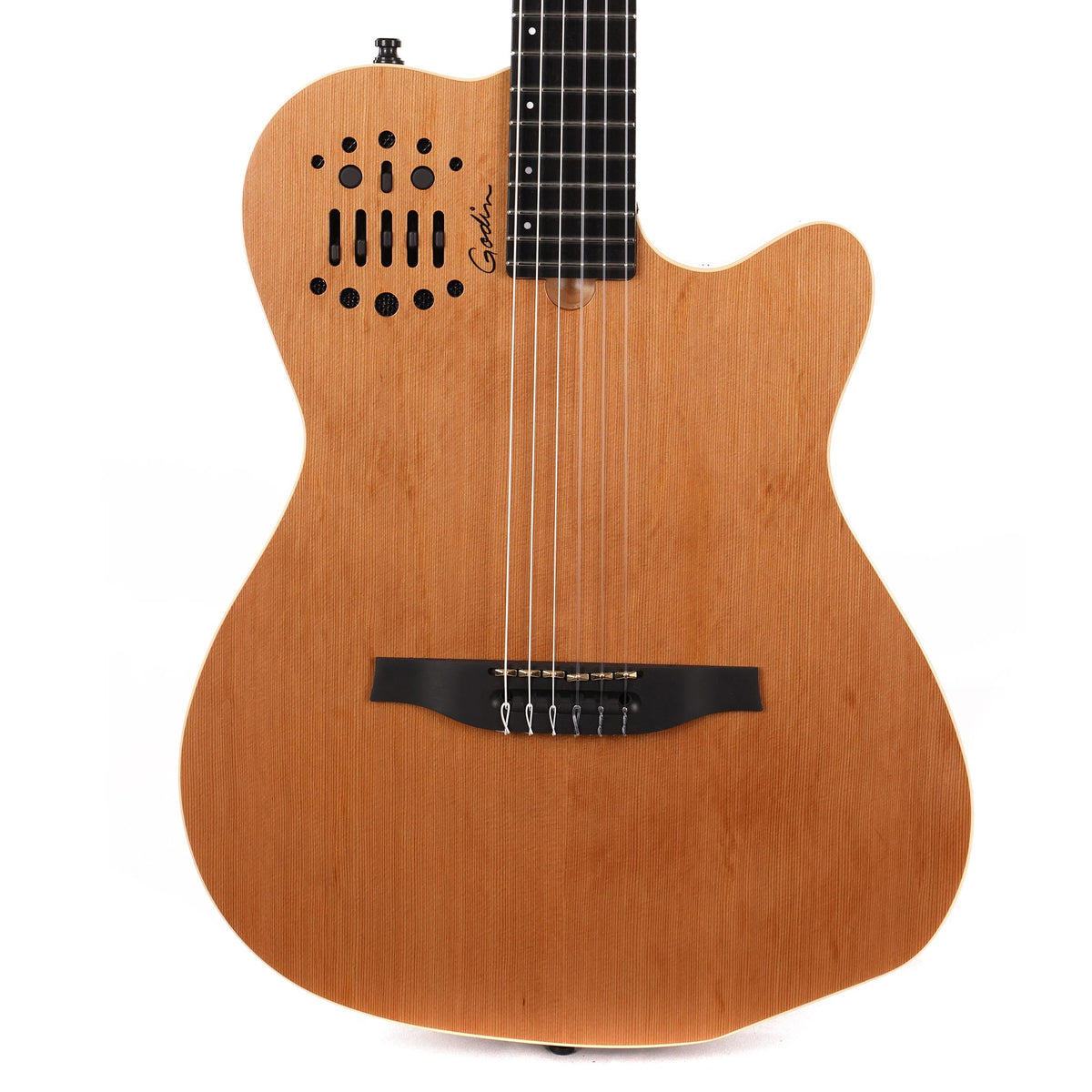 Godin ACS-SA Slim Nylon Acoustic-Electric Natural — 1