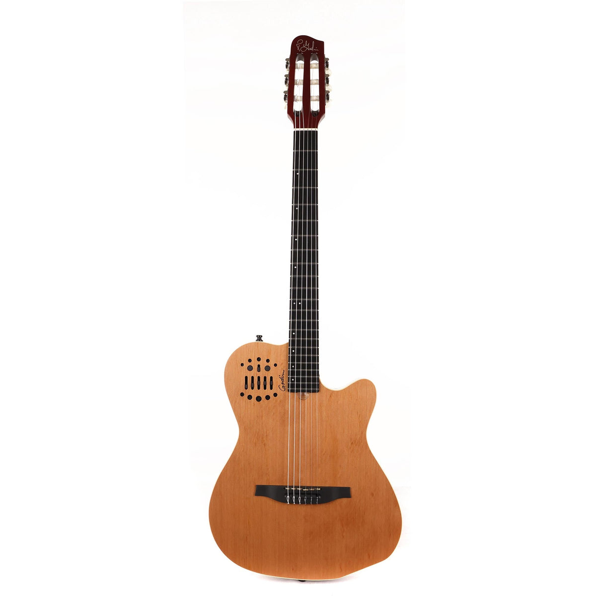 Godin ACS-SA Slim Nylon Acoustic-Electric Natural — 2