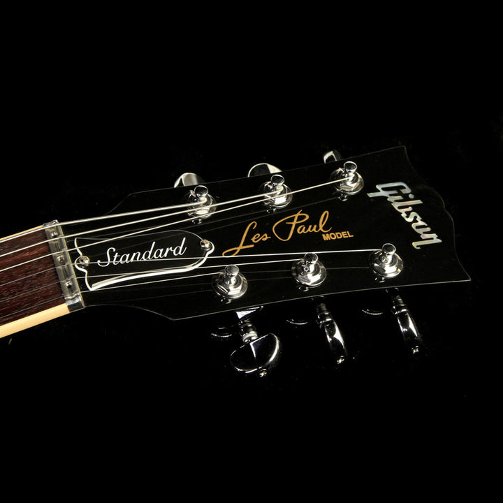 Used 2016 Gibson Les Paul Standard HP Electric Guitar Trans Black