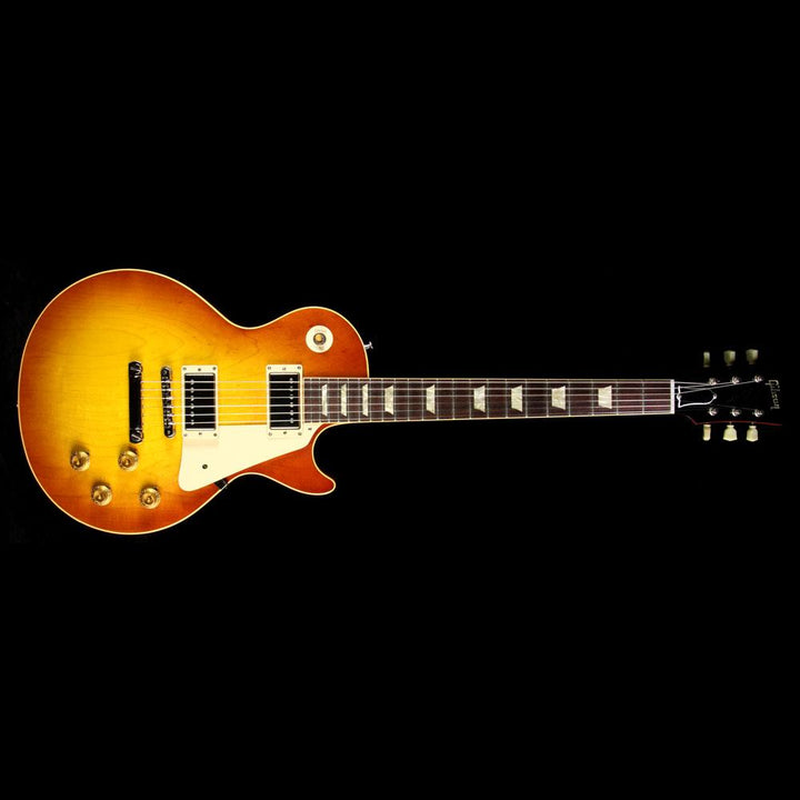 Used 2010 Gibson Custom 1958 Les Paul Reissue Electric Guitar Iced Tea
