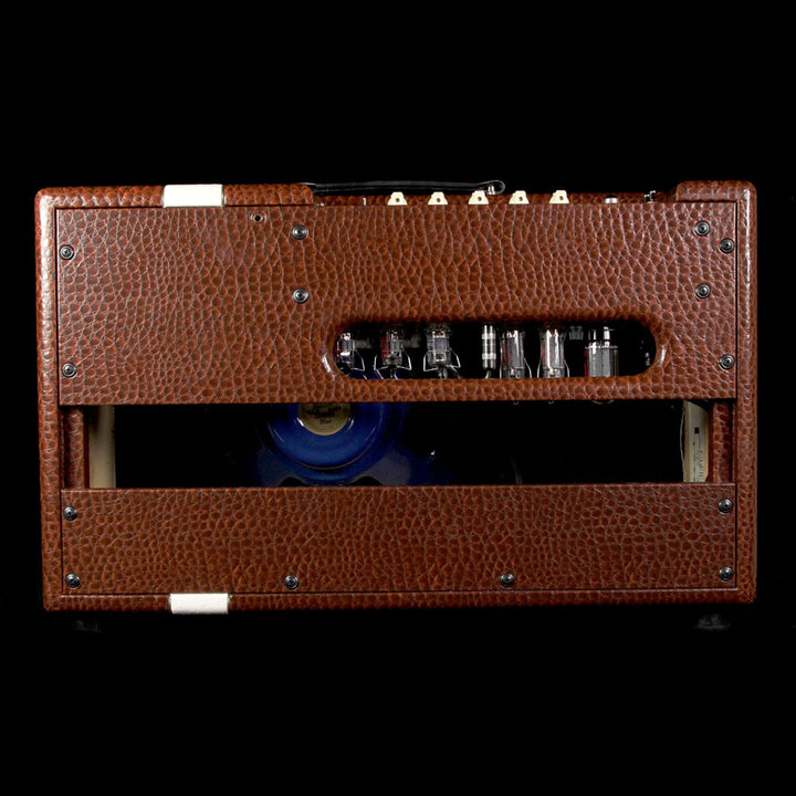 Used Swart Amplifiers MOD 84 Amplifier Alligator Ostrich Stripe w/ Celestion Blue
