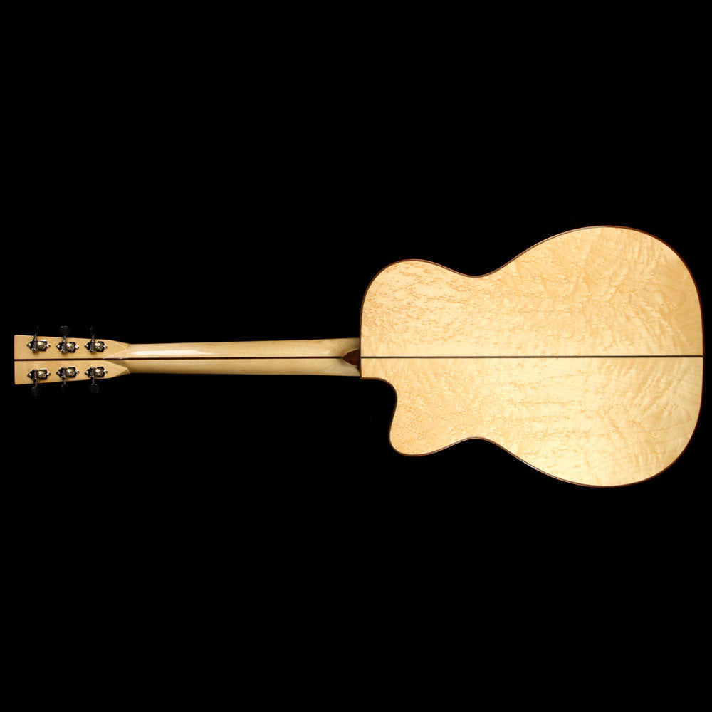 Used 2013 Martin Custom Shop 00-28 Engelmann Spruce and Birdseye Maple Acoustic Guitar Natural — 3