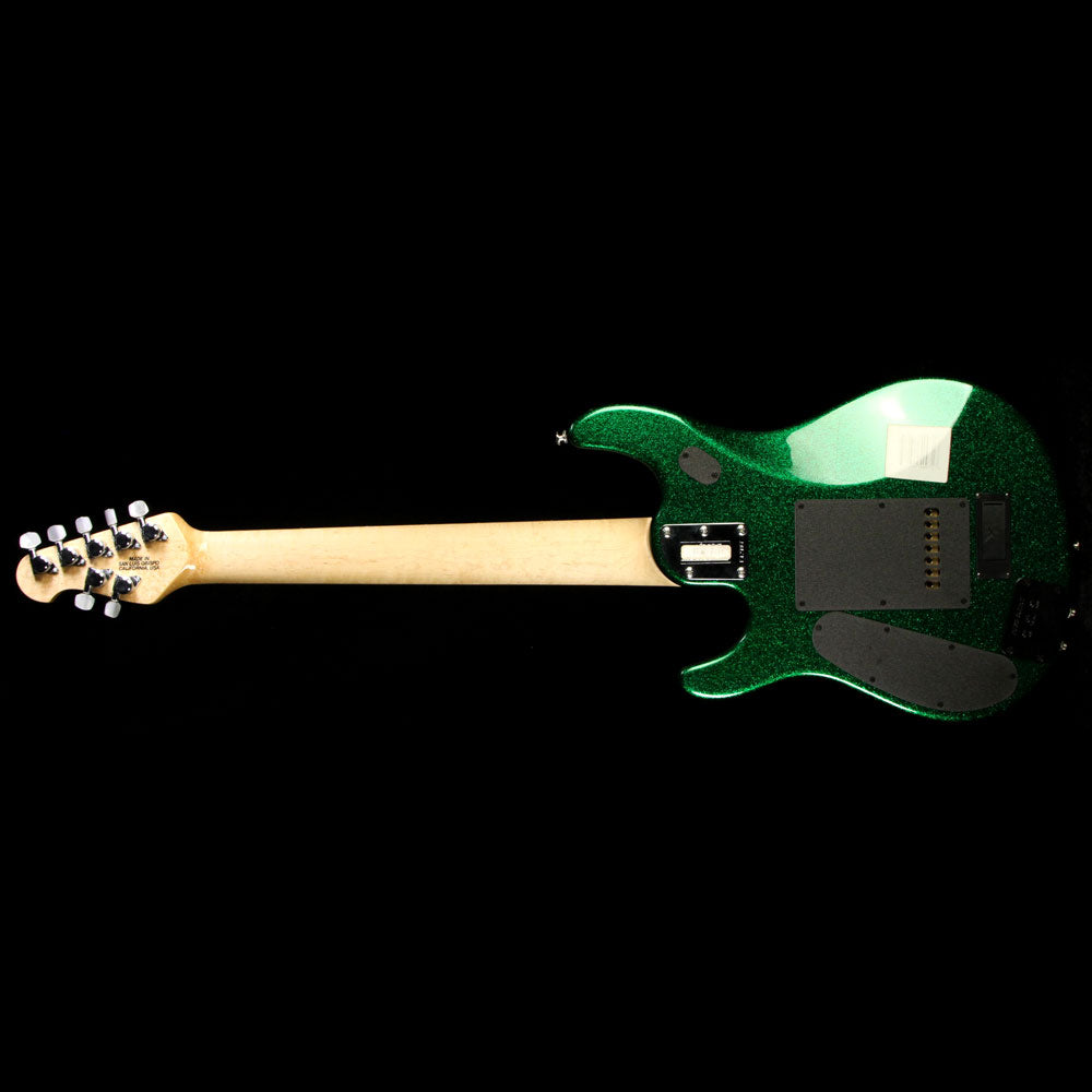 Used Ernie Ball Music Man JP7 John Petrucci Signature Guitar Emerald Green with Matching Headstock — 3