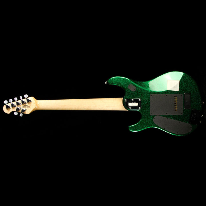 Used Ernie Ball Music Man JP7 John Petrucci Signature Guitar Emerald Green with Matching Headstock