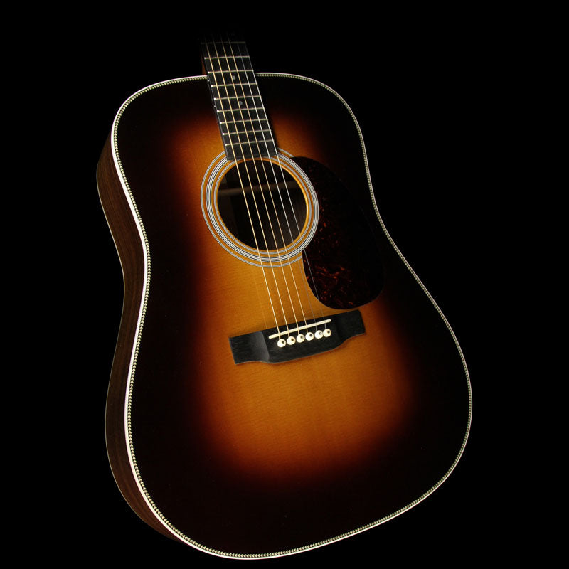 Used 2014 Martin HD-28 Acoustic Guitar 1935 Sunburst — 1