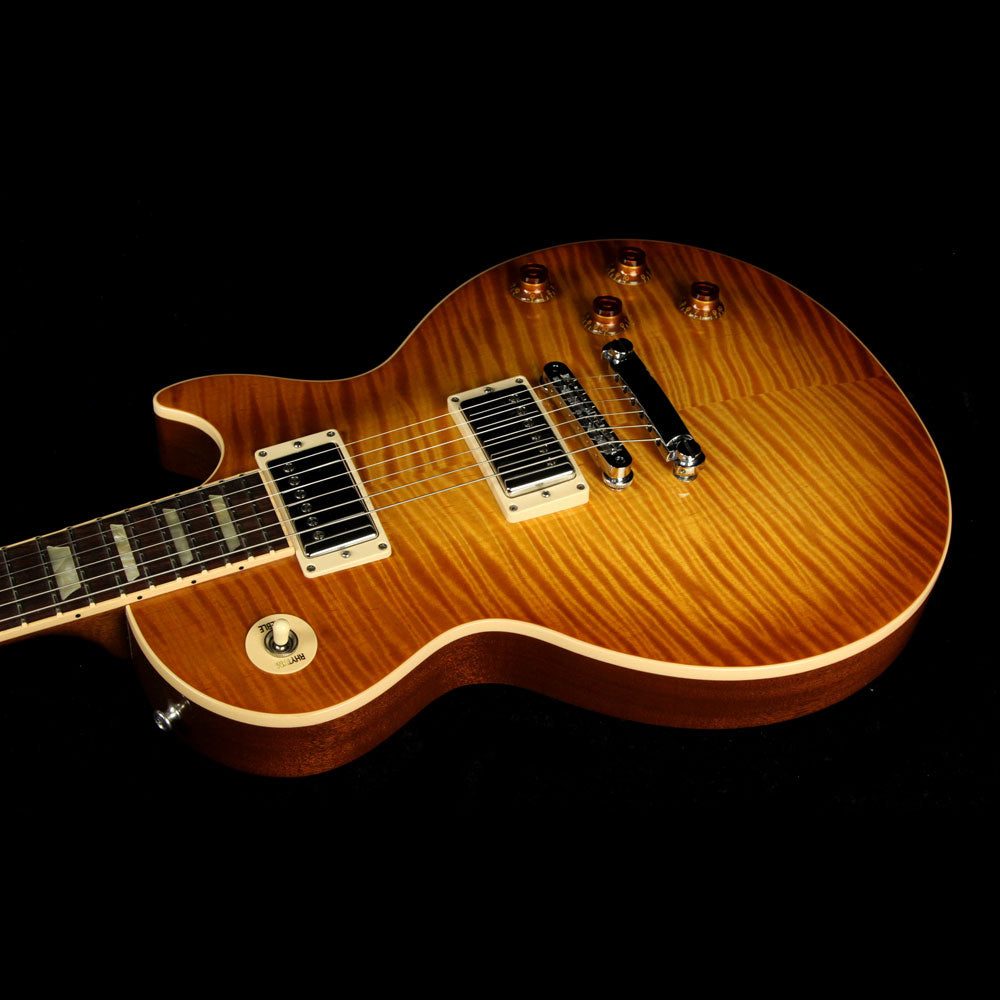 Used 2012 Gibson Les Paul Standard Plus Electric Guitar Honey Burst — 5