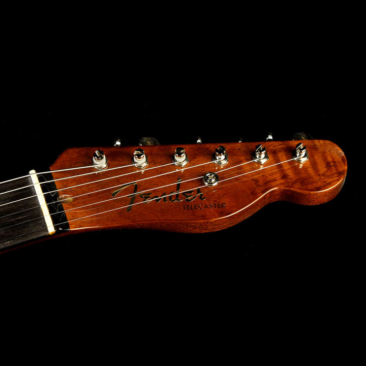 Fender Custom Shop Fred Stuart Founders Design Double Herringbone Telecaster Electric Guitar Natural