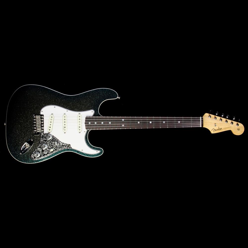 Fender Custom Shop Mark Kendrick Founders Design Stratocaster Golden Teal Sparkle Burst — 2