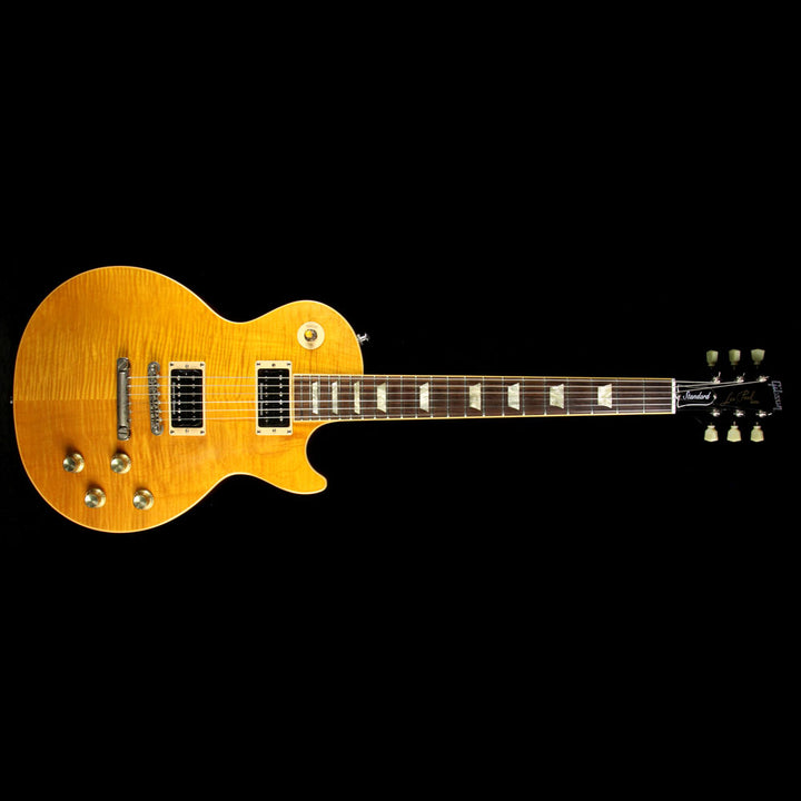Used 2008 Gibson Les Paul Standard Electric Guitar Honey Burst