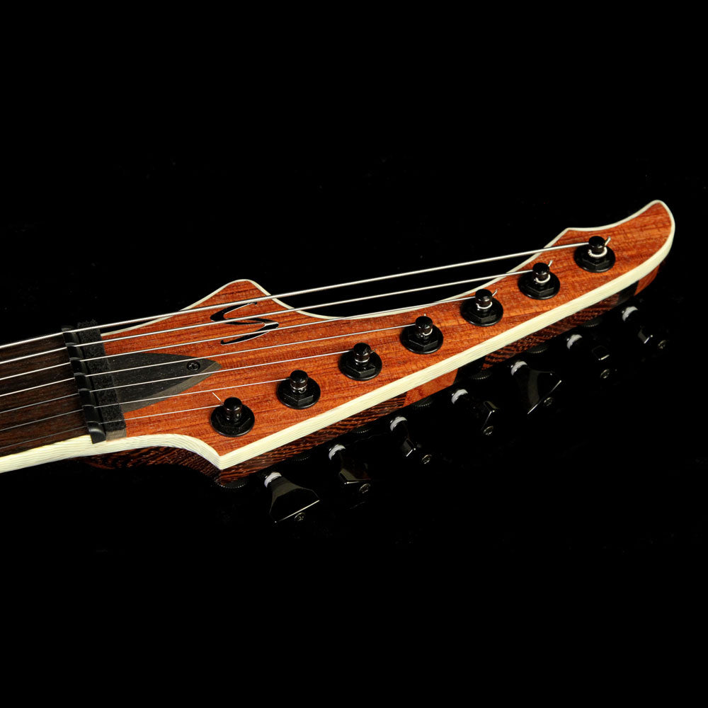 Used Skervesen Raptor 7 Electric Guitar Satin Natural — 4