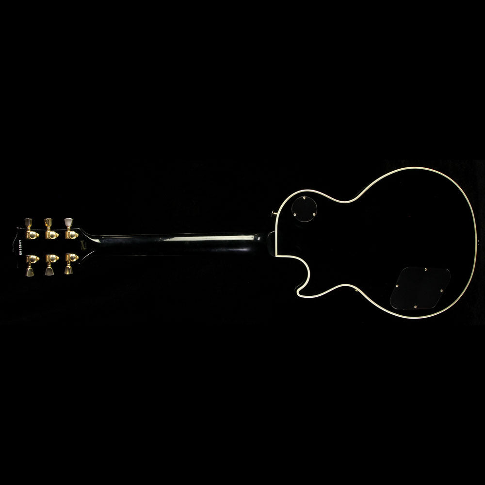 Used 2009 Gibson Custom Shop Les Paul Custom Electric Guitar Ebony — 3
