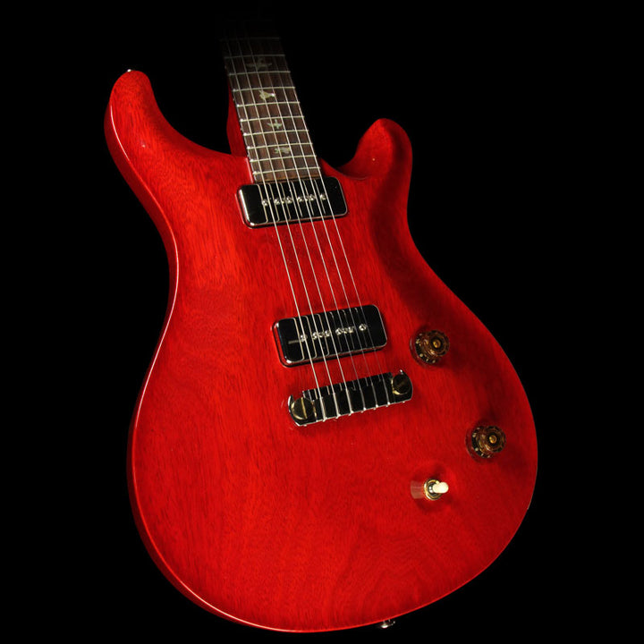 Used 2007 Paul Reed Smith Korina McCarty Soapbar Electric Guitar Vintage Cherry with Brazilian Rosewood Fretboard